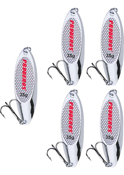 5x Kaşık Büyük Için Döküm Jig Yemleri Bas Yemleri 35G (Yurt Dışından)