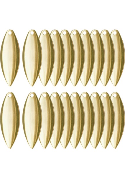 20PACK Metal Pürüzsüz Kaplama Balıkçılık Yapımı Dıy In (Yurt Dışından)