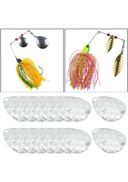 Sert Lures Balıkçılık Çekici Için 20 Paket Balıkçılık Kaşığı Dıy (Yurt Dışından)