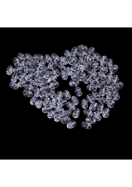 Oval Teçhizatı I Şeffaf - Şeffaf, 4,7 x 6mm 4,7 x 6mm 200 (Yurt Dışından)