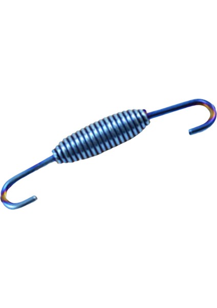 Motosiklet Egzoz Borusu Yaylı Atv 68MM Mavi Için Dayanıklı Parçaları Değiş (Yurt Dışından)