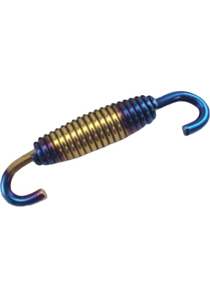 Motosiklet Egzoz Borusu Yay Aksesuarı 304 58MM Mavi Aureate (Yurt Dışından)
