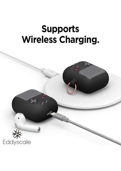 Classic Gamer Tasarım Çantası, Anahtarlık Dayanıklı Silikon Yapıya Sahip Airpdos Gen 3 ile Uyumludur (Yurt Dışından) fiyatları