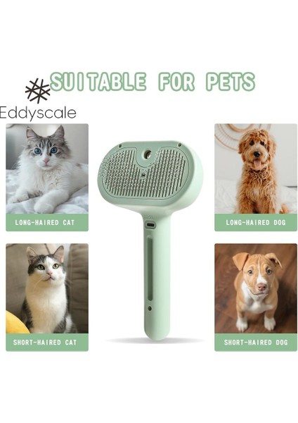 Clean Epilasyon 2'si 1 Arada Kedi ve Köpek Spreyi Epilasyon Tarak, Su Deposu ve Serbest Bırakma Düğmesi ile (Yurt Dışından)