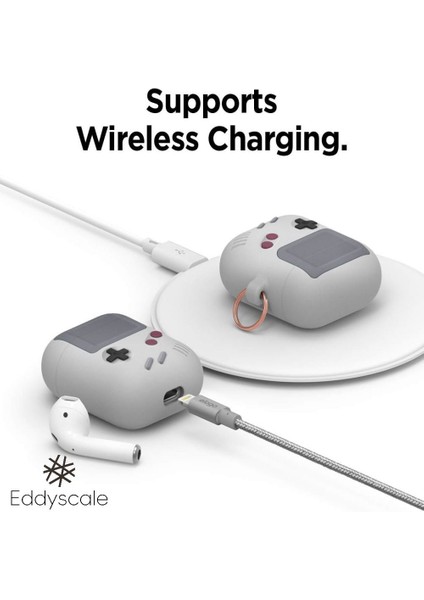 Classic Gamer Tasarım Çantası, Anahtarlık Dayanıklı Silikon Yapıya Sahip Airpdos Gen 3 ile Uyumludur (Yurt Dışından) fiyatları