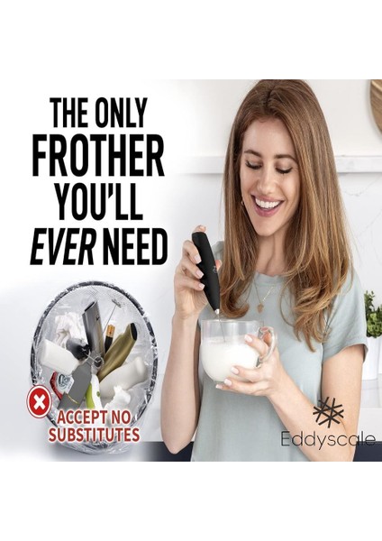 Power Süt Köpürtücü El Tipi Latte Blender Köpük Makinesi (Yurt Dışından)