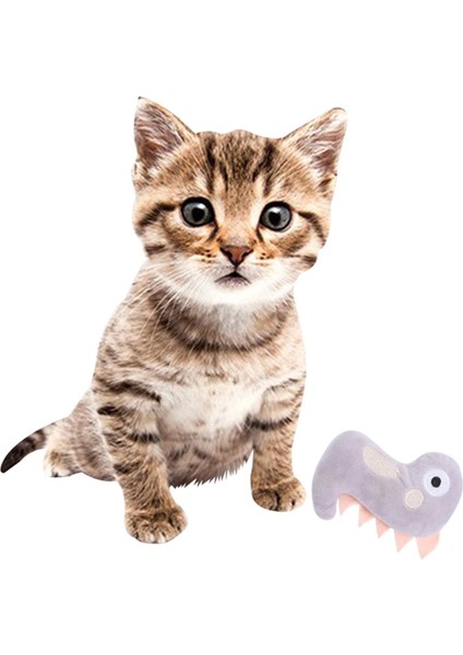 Yavru Diş Fırçası Fare Catnip Molar Çubuk Temizleyici Oyuncak Dinozor (Yurt Dışından)