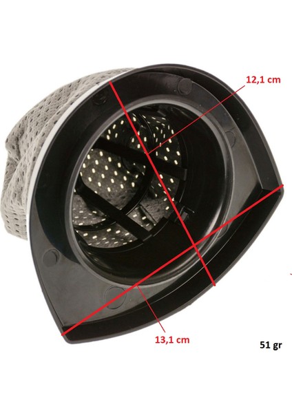 Fakir Darky Öko Dik Süpürge Kafes Toz Filtresi Haznesi Kilidi SF0074-1 modelleri