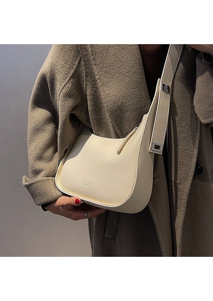 Retro Omuz Çantası Geniş Omuz Askılı Crossbody Çanta Evcil Hayvan (Yurt Dışından)