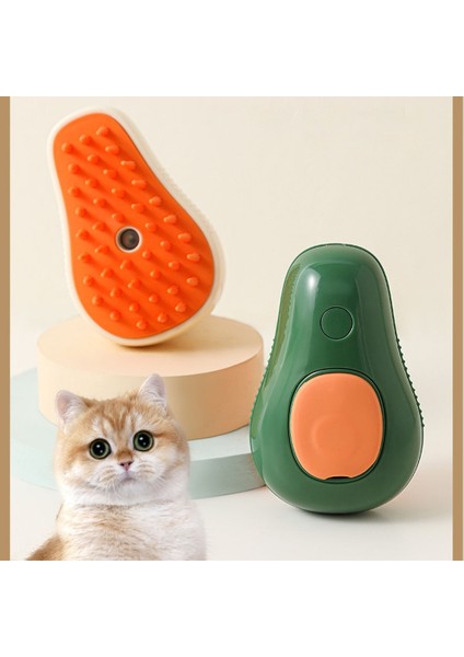 Evcil Hayvan Tarağı Kedi ve Köpek Evcil Hayvan Elektrikli Sprey Masaj Tarağı Tek Tıklamayla Sprey Anti-Uçan Saç Masaj Banyosu (Yurt Dışından) fırsatları