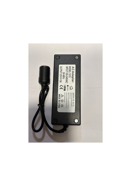 Araç Komprasörü Ev Adaptörü Araç Buzdolabı Ev Adaptörü 12 Volt 15 Amper Çakmak Çevirici