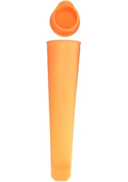 Turuncu Tarzı Renkli Silikon Pop Buz Kalıp Popsicles Kapaklı Kalıp Dıy Dondurma Jöle Lolly Popsicle Dondurma Makineleri Için Pop (Yurt Dışından) indirimleri