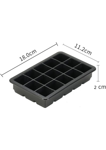 15 Izgara Stili 8 Büyük Buz Tepsisi Kalıbı Dev Jumbo Büyük Gıda Sınıfı Silikon Buz Küpü Kare Tepsi Kalıbı Dıy Buz Makinesi Buz Küpü Tepsisi (Yurt Dışından)