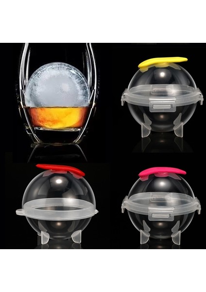 Huni Tarzı Siyah 3 Adet 5cm Yuvarlak Form Buz Topu Kalıp Buz Küpü Kalıp Tepsisi Dıy Dondurma Makinesi Mutfak Gadget Bar Aracı Aksesuarları Viski Kokteyl Için (Yurt Dışından) indirimleri