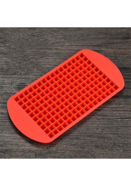 Kırmızı Stil 160 Izgaralar Gıda Sınıfı Silikon Buz Küpü Kalıp Makinesi Yaratıcı Dıy Küçük Kare Şekli Meyve Buz Tepsisi Mutfak Bar Aracı Aksesuarları (Yurt Dışından)