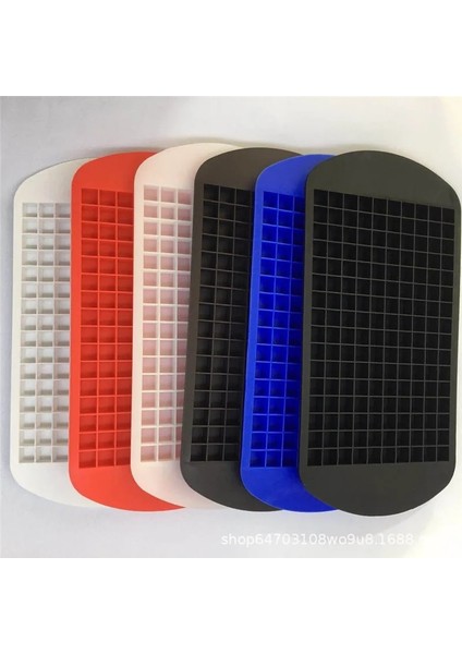 Kırmızı Stil 160 Izgaralar Gıda Sınıfı Silikon Buz Küpü Kalıp Makinesi Yaratıcı Dıy Küçük Kare Şekli Meyve Buz Tepsisi Mutfak Bar Aracı Aksesuarları (Yurt Dışından) fırsatları