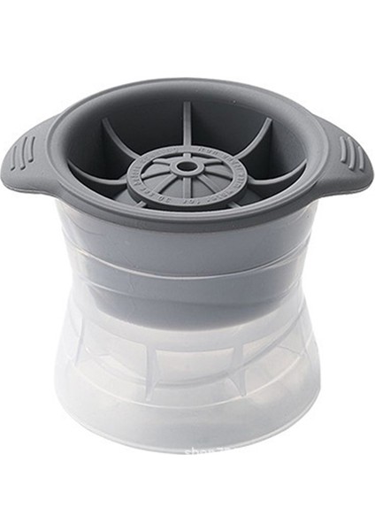 Siyah Stil Yaratıcı Yuvarlak Buz Topu Çapı 6 cm Silikon Kalıplar Buz Küpü Makinesi Viski Içecek Buz Topu Makinesi Mutfak Aracı Aksesuarları (Yurt Dışından)