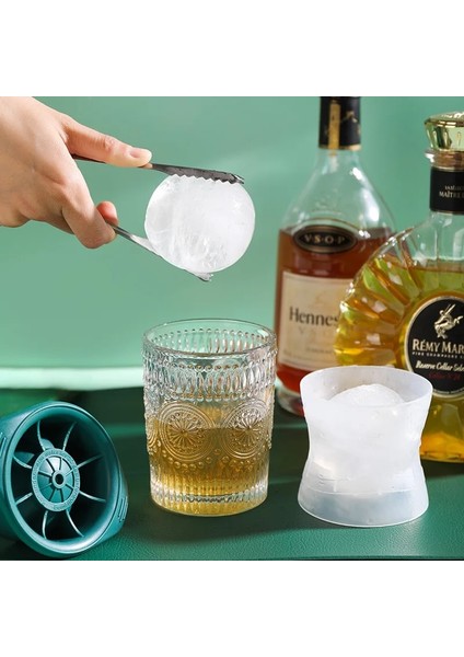 Siyah Stil Yaratıcı Yuvarlak Buz Topu Çapı 6 cm Silikon Kalıplar Buz Küpü Makinesi Viski Içecek Buz Topu Makinesi Mutfak Aracı Aksesuarları (Yurt Dışından) fırsatları