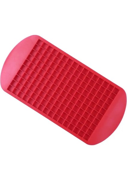Kırmızı Stil Buz Kalıbı Avity Silikon Bar Buz Küpü Makinesi Mini Kare Buz Tepsisi Çevre Dostu Buz Kalıbı Katlanabilir Dondurma Soğuk Içecekler Araçları (Yurt Dışından)
