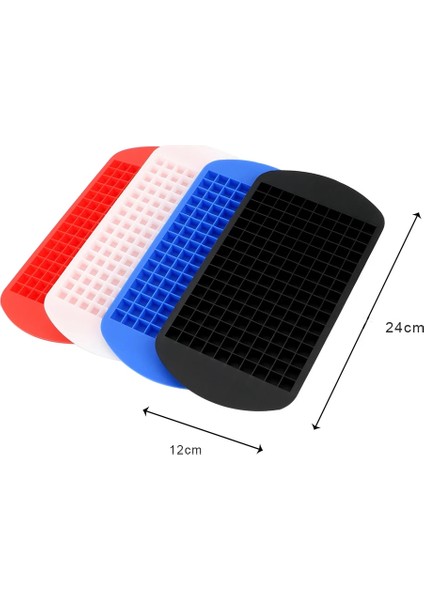 Mavi Stil Buz Küpü Tepsi 160 Izgaralar 1X1CM Silikon Meyve Buz Küpü Makinesi Dıy Yaratıcı Küçük Buz Küpü Kalıp Kare Şekli Mutfak Aksesuarları (Yurt Dışından) modelleri