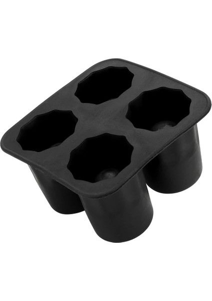 Siyah Stil Buz Küpü Tepsi Kalıbı, Shot Bardakları Yapar Buz Kalıbı Yenilik Hediyeler Buz Tepsisi Yaz Içme Aracı Ice Shot Glass Viski Kokteyl Soğuk (Yurt Dışından)