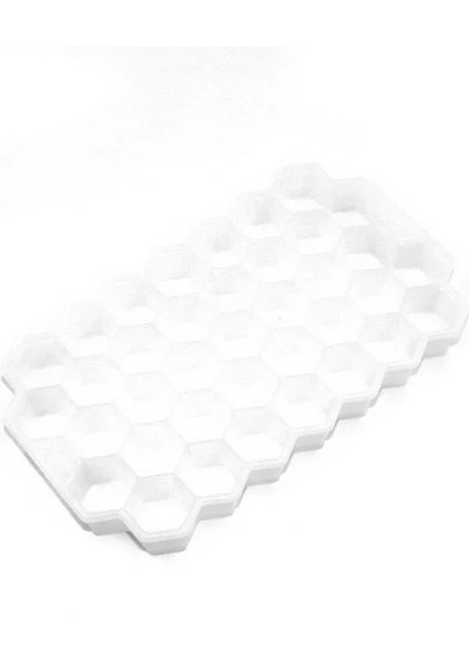 Beyaz Kapaksız Stil Kavite Buz Küpü Tepsi Petek Buz Küpü Kalıbı Gıda Sınıfı Esnek Silikon Buz Kalıpları Çıkarılabilir Kapaklı Viski Kokteyli Için Sıcak (Yurt Dışından)