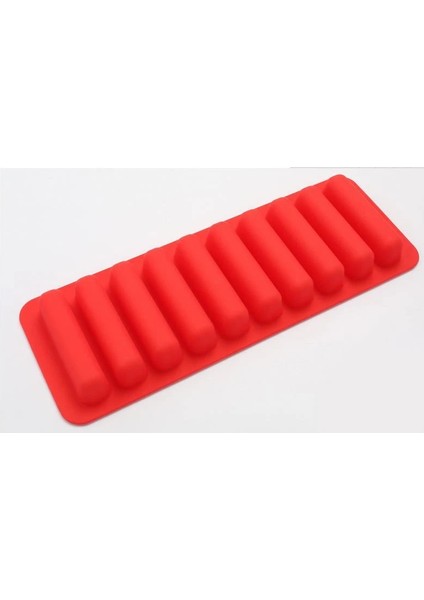 Kırmızı Stil Organboo E Küp Tepsi Kalıbı 10 Delikli Bisküvi Kalıpları Çikolata Pişirme Kalıbı Buz Kalıpları Su Şişesi Dondurma Kalemleri Araçları (Yurt Dışından)