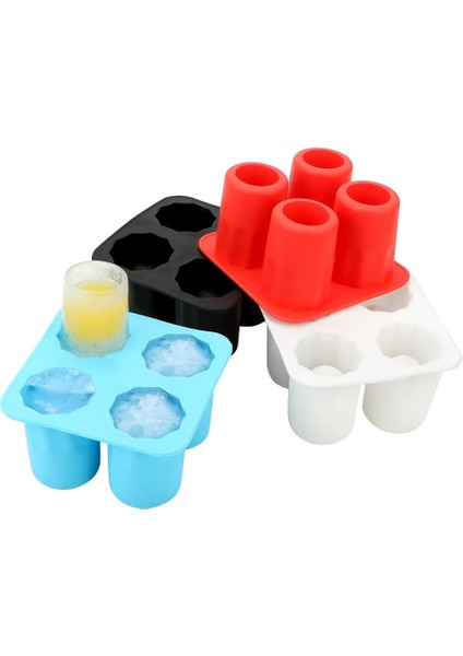 Mavi Stil Buz Küpü Tepsi Kalıbı, Shot Bardakları Yapar Buz Kalıbı Yenilik Hediyeler Buz Tepsisi Yaz Içme Aracı Ice Shot Glass Viski Kokteyl Soğuk (Yurt Dışından) modelleri