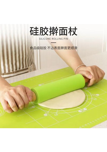 Mavi S Tarzı Ahşap Saplı Haddeleme Haddeleme Mldren's Un Çubuk Rulo Haddeleme Mutfak Pişirme (Yurt Dışından) modelleri