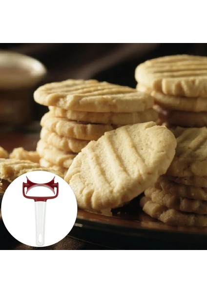 Kırmızı Beyaz Stil Hamur Kalıp Hamur Presi Yuvarlak Şekil Çerez Kesici Rulo Pişirme Pişirme Aracı Pasta Bıçağı Hamur Kesici Hamur Kalıp Bakeware (Yurt Dışından) modelleri