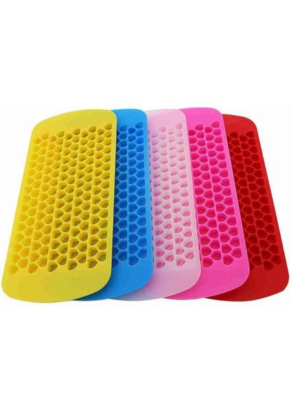 Pembe Tarzı 150 Izgara Kalp Şeklinde Mlicone Buz Küpü Tepsisi Mutfak Kalıbı Buz Kalıbı Bar Çikolata Dıy Sabun Pişirme Kare Küçük Yapımcı (Yurt Dışından) indirimleri