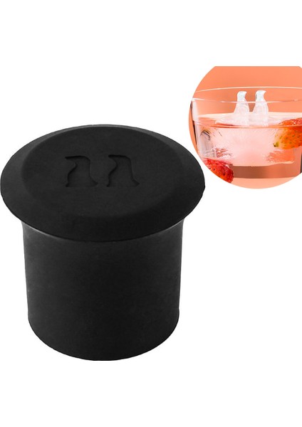B Tarzı Buz Küpü Kalıp Gıda Sınıfı Silikon 3D Buz Yapıcı Tepsisi Kutup Ayısı ve Penguen Kalıp Parti Barı Için Buz Küpü Yapıcı Tedarik (Yurt Dışından) fiyatları