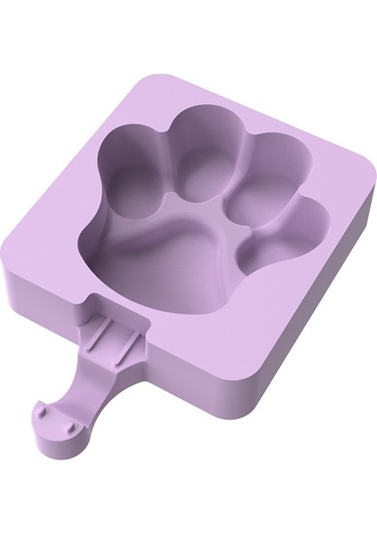 Ben Stil Silikon Dondurma Kalıbı Popsicle Kapaklı Siyam Kalıpları Dıy Ev Yapımı Buz Lolly Kalıp Karikatür Sevimli Görüntü El Yapımı Mutfak Aletleri (Yurt Dışından)