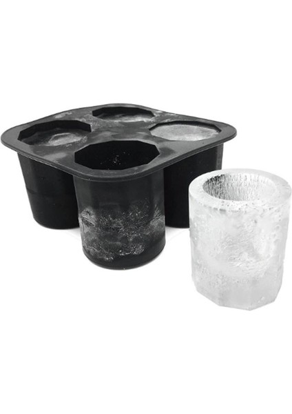 Siyah Stil Sıcak Satış Silikon Buz Bardağı Buz Tepsisi Kalıp Buz Küpü Kalıp Meyve Buz Küpü Makinesi Kek Dekorasyon Kalıp Bar Mutfak Accessoriestool (Yurt Dışından)