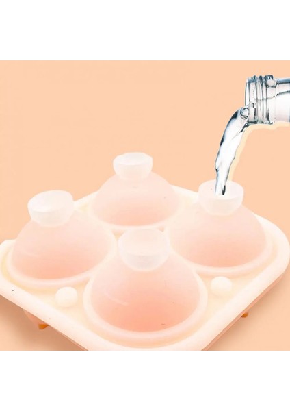 Yeşil Stil Gül Silikon Buz Tepsisi Çiçek Şekli Buz Küpü Makinesi Gıda Dereceli Sızıntı Önleyici 4 Izgara Bar Için Yeniden Kullanılabilir Silikon Buz Küpü Kalıbı (Yurt Dışından) fırsatları