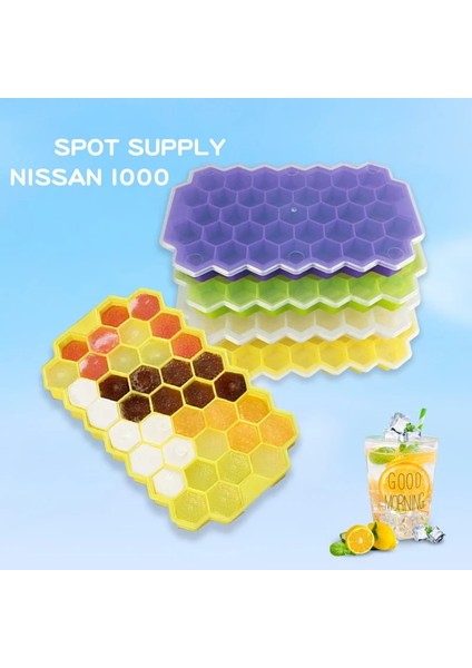 Yeşil Stil Kaplamasız Silikon Petek Buz Küpü 37 Küp Buz Küpü Kalıp Petek Yaratıcı Buz Kutusu Buz Küpü Sınır Ötesi Dıy Popsicle Kalıp (Yurt Dışından) fiyatları