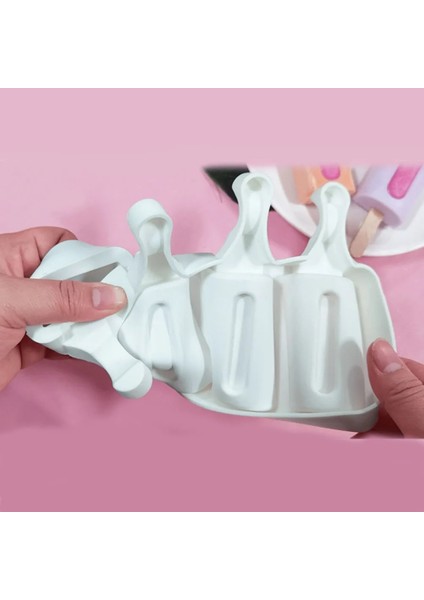 No.5 Tarzı Mini Dondurma Pişirme Kalıpları Gıda Sınıfı Silikon Popsicle Çikolata Kalıpları Dıy Ice Pops Için Kek Cakesicle Kalıp Temizlemesi Kolay (Yurt Dışından) indirimleri