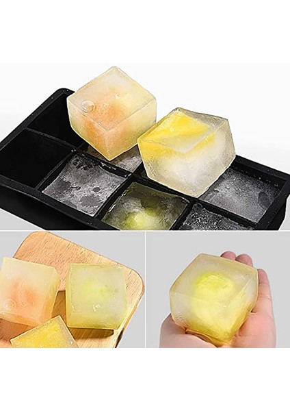 15 Izgara Stili Izgara Büyük Buz Tepsisi Kalıp Büyük Gıda Sınıfı Silikon Buz Küpü Kare Tepsi Kalıp Dıy Buz Makinesi Küp Tepsisi Mutfak Aksesuarları (Yurt Dışından) indirimleri