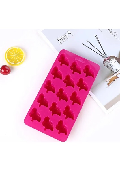 Gül Kırmızısı Stili Gıda Sınıfı Silikon Kapaklı Buz Kutusu Yaz Buz Küpü Kalıp Tepsisi Dıy Ev Yapımı Buz Küpü Esnek Dondurma Kalıbı Mutfak Aletleri (Yurt Dışından)