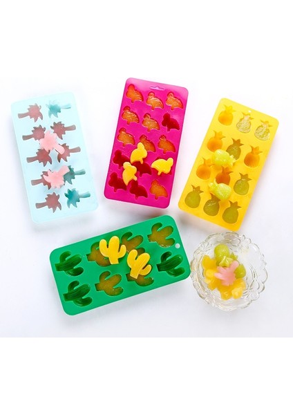 Gül Kırmızısı Stili Gıda Sınıfı Silikon Kapaklı Buz Kutusu Yaz Buz Küpü Kalıp Tepsisi Dıy Ev Yapımı Buz Küpü Esnek Dondurma Kalıbı Mutfak Aletleri (Yurt Dışından) fiyatları