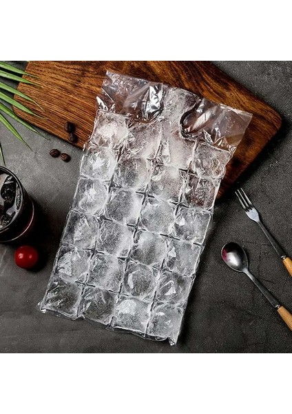 Buz Küpü Çanta Tarzı Ack Buz Küpü Kalıp Tek Kullanımlık Taşınabilir Buz Küpü Torbaları Şeffaf Daha Hızlı Dondurucu Buz Yapımı Kalıp Çantası Mutfak Aletleri (Yurt Dışından) fırsatları