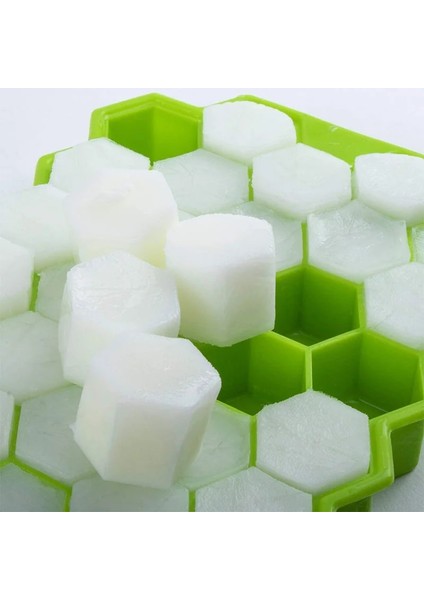 Whitewithlid Tarzı Buz Küpü Yapıcı Silikonlar Buz Kalıbı Petek Buz Küpü Tepsisi Magnum Silikon Kalıp Viski Kokteyli Için Gıda Sınıfı Kalıp Formları (Yurt Dışından) indirimleri