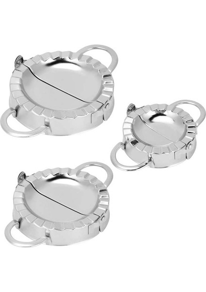 Büyük Stil Dumpling Maker Dumpling Maker Sarıcı Paslanmaz Çelik Kesici Pasta Mantı Katlama Kalıp Araçları Yapımı (Yurt Dışından) fırsatları