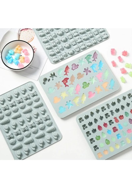 9 1 Adet Tarzı Buz Küpleri Için Silikon Sakızlı Kalıp Jelatin Pişirme Şeker Kalıbı Yüksek Sıcaklığa Dayanıklı Dıy Çikolata Yumuşak Şeker Jöle Kek Kalıbı (Yurt Dışından) indirimleri