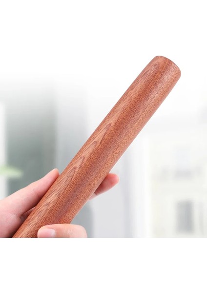40CM Tarzı Doğal Abanoz Ahşap Oklava Mutfak Pişirme Köfte Preslenmiş Erişte Ev Boyasız Yapışmaz Un Oklava (Yurt Dışından) fırsatları