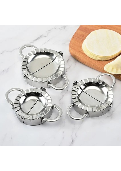 C-Orta Stil Taşınabilir Börek Makinesipaslanmaz Çelik Börek Kalıbı ve Hamur Presi Kesici Empanada Pres Pasta Mantı Presi ve Hamur Soyucu (Yurt Dışından) modelleri