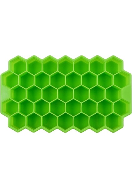 Yeşil Stil Xl Beden Çıkarılabilir Silika Jel Buz Kalıbı ile Yeniden Kullanılabilir, Çıkarılabilir Buz Kalıbı, Küçük Kare Buz Kalıbını Dıy Yapmak Için Kullanılabilir (Yurt Dışından)