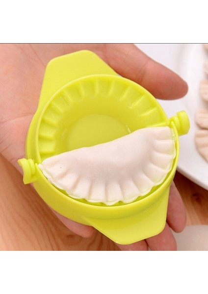 No.1 Tarzı Yeni Dıy 3 Renk Hamur Makinesi Sarıcı Pres Kalıp Kolay Çevre Dostu Jiaozi Bakeware Sarıcı Kesici Yapma Makinesi Mutfak Aletleri (Yurt Dışından)