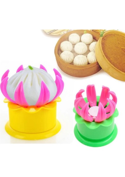 1 Adet-Rastgele Renk Stili Hamur Makinesi Diy Renk Manuel Hamur Kalıp Bun Pie Kalıp Bun Maker Çin Baozi Kalıp Pişirme Pasta Aracı Mutfak Aracı Bakeware (Yurt Dışından) modelleri