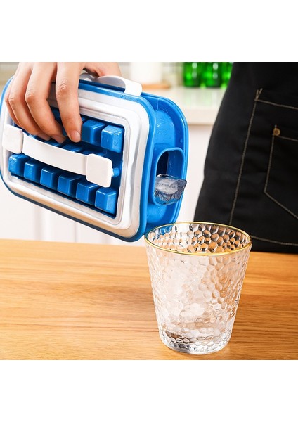 B Tarzı 2 In 1 Taşınabilir Buz Topu Makinesi Buz Topu Yapma Kalıp Buz Şişesi Buz Küpü Çanta Dıy Buz Hokeyi Su Isıtıcısı Bar Mutfak Için Açık Aracı (Yurt Dışından)